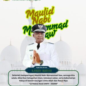 SELAMAT MEMPERINGATI MAULID NABI MUHAMMAD SAW 1447H – 2025M
