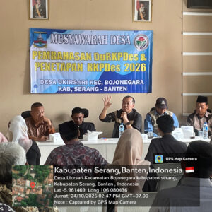 MUSYAWARAH DESA “PEMBAHASAN DuRKPDes & PENETAPAN RKPDes 2026”